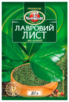 Лавровий лист Чемпіон мелений 20 г